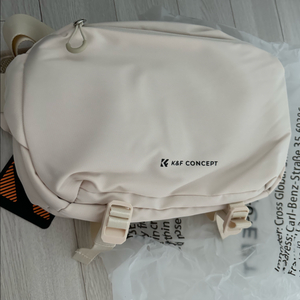 K&F concept 슬링백 카메라 가방 아이보리