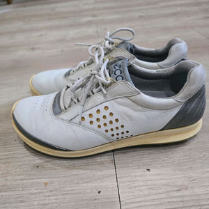 ECCO GOLF 바이움 야크가죽 골프화38 245mm