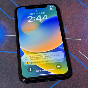 아이폰 X 256GB 배터리 100 상태좋음