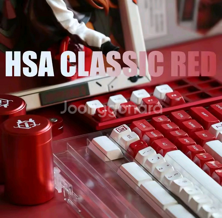 (무료배송) JTK 클래식 레드 키캡 세트--1