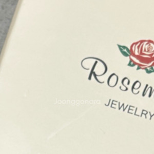 로즈몽 목걸이 14k