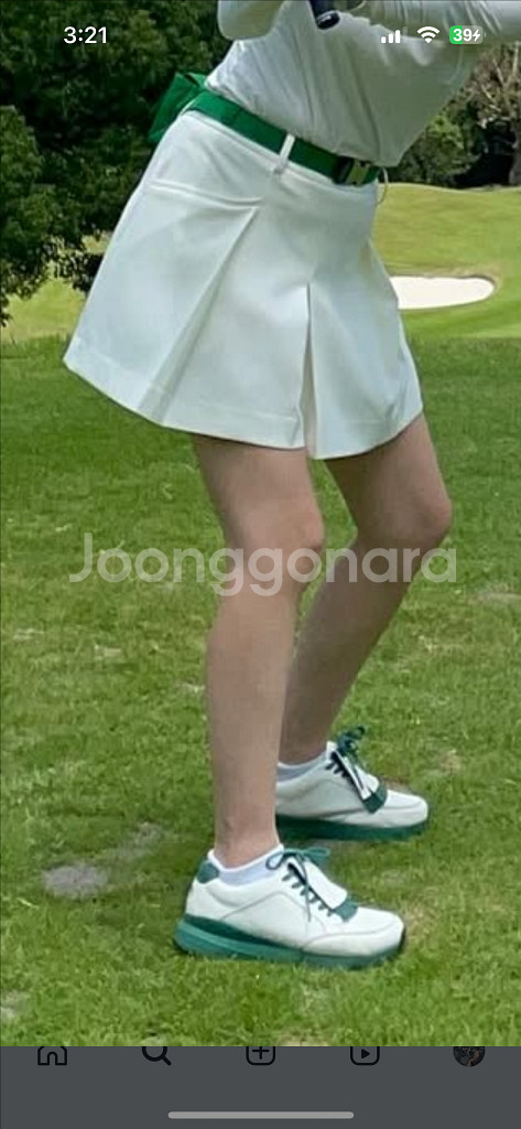 마일즈앤마일즈앤마일즈 골프 치마바지 새상품 판매합니다.--8