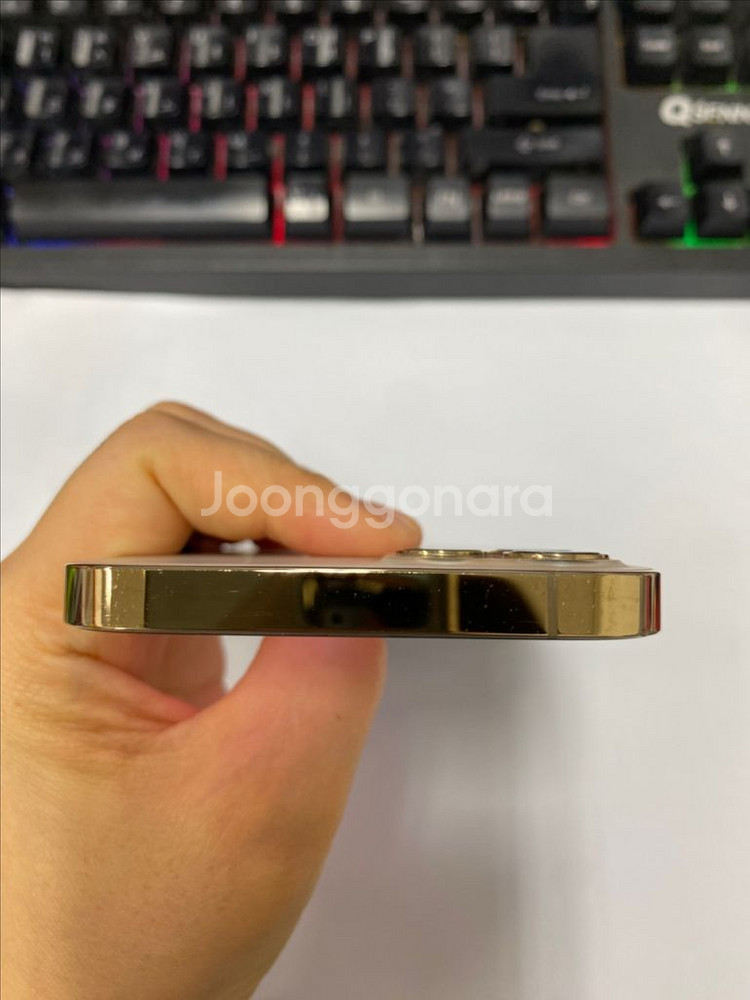 아이폰12프로 골드 AA급 128GB 배터리100%--2