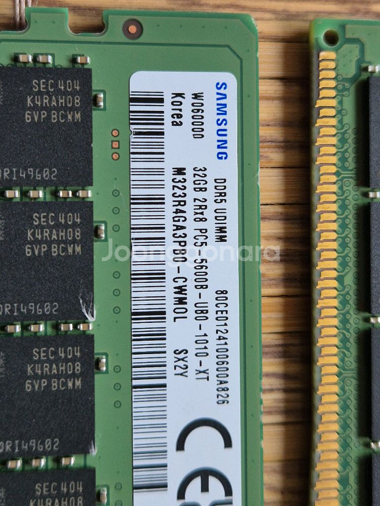 인텔 i9-14900K CPU 삼성 DDR5 32GB--3