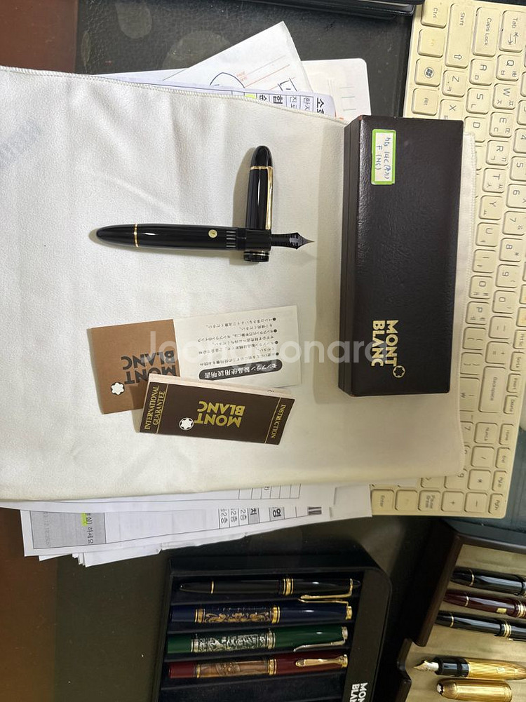몽블랑 149 만년필 70년대 F닙 신품 빈티지--0