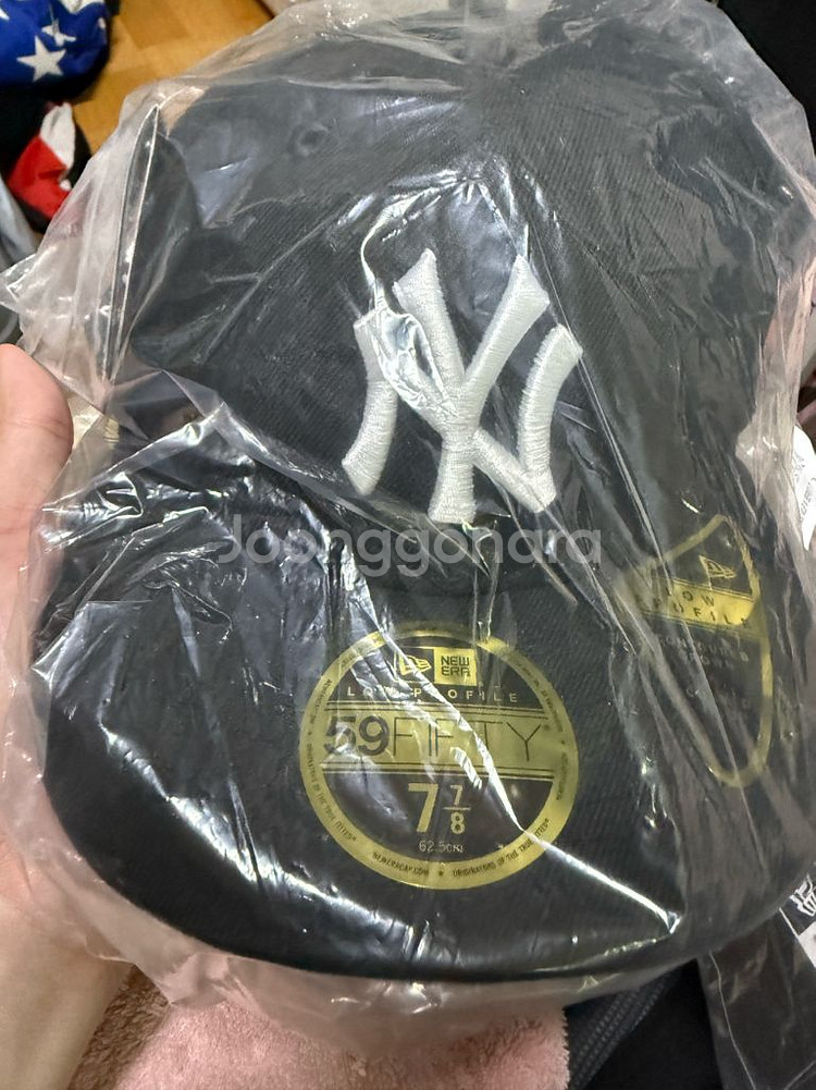 MLB 월드 시리즈 뉴욕 양키스 로우 프로파일 사이즈캡--1