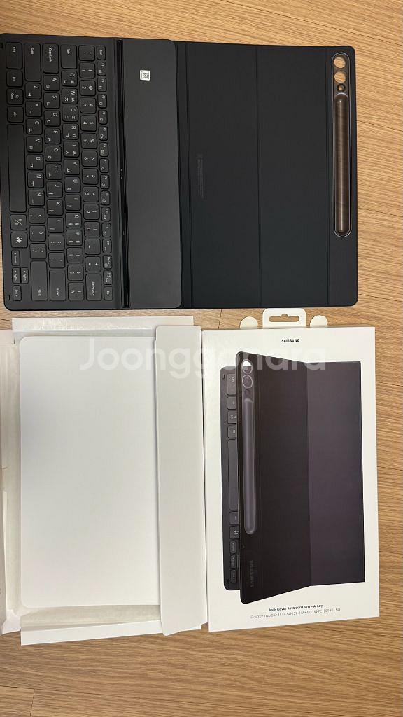 갤럭시탭S10+ AI슬림 키보드 북커버 팝니다--1
