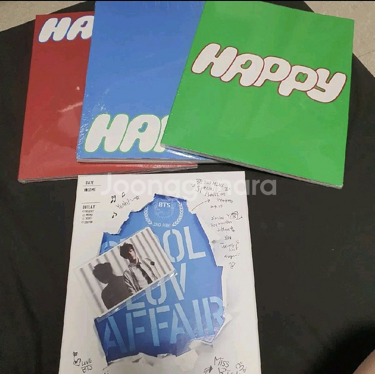 택포) BTS 석진 앨범세트 해피미개봉_스쿨럽개봉--0