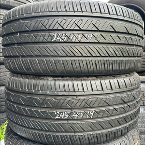 245 40 19한국중고타이어2개2454019