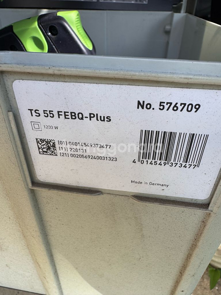 목공용 페스툴 TS 55 FEBQ-Plus 원형톱--1