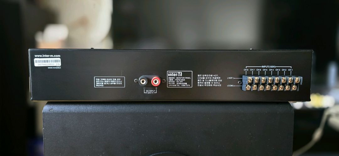 Inter-M PNPM-0628 모니터 패널 이미지