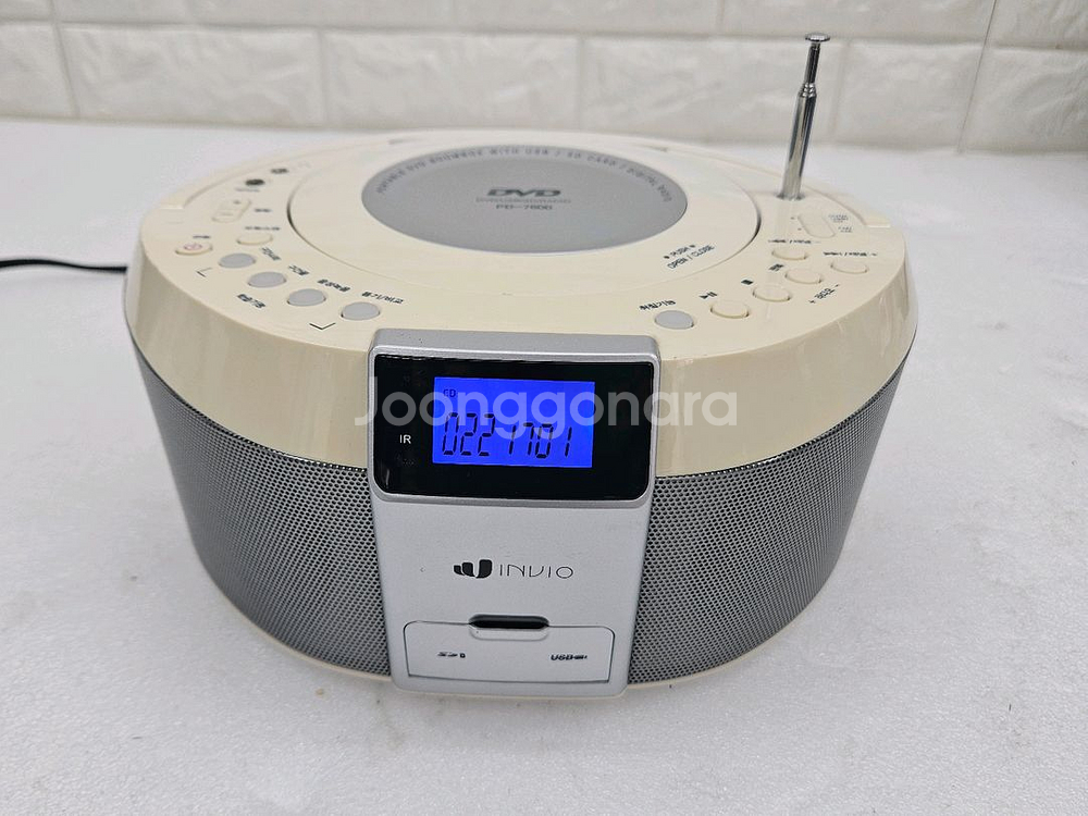 인비오 DVD, CD USB 라디오 플레이어 입니다--0