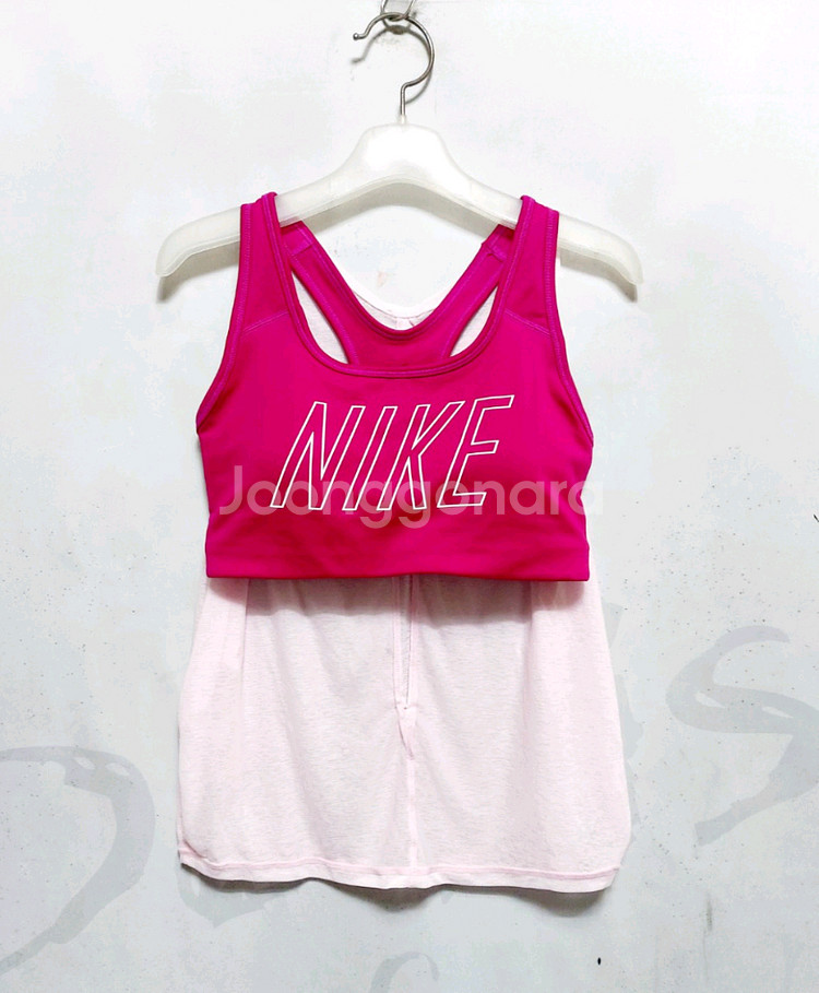 나이키 스포츠투인원브라탑M/헬스 요가 필라테스 힙합--0