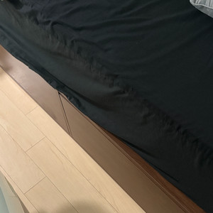 삼익가구 수납형 원목 침대 프레임 SS