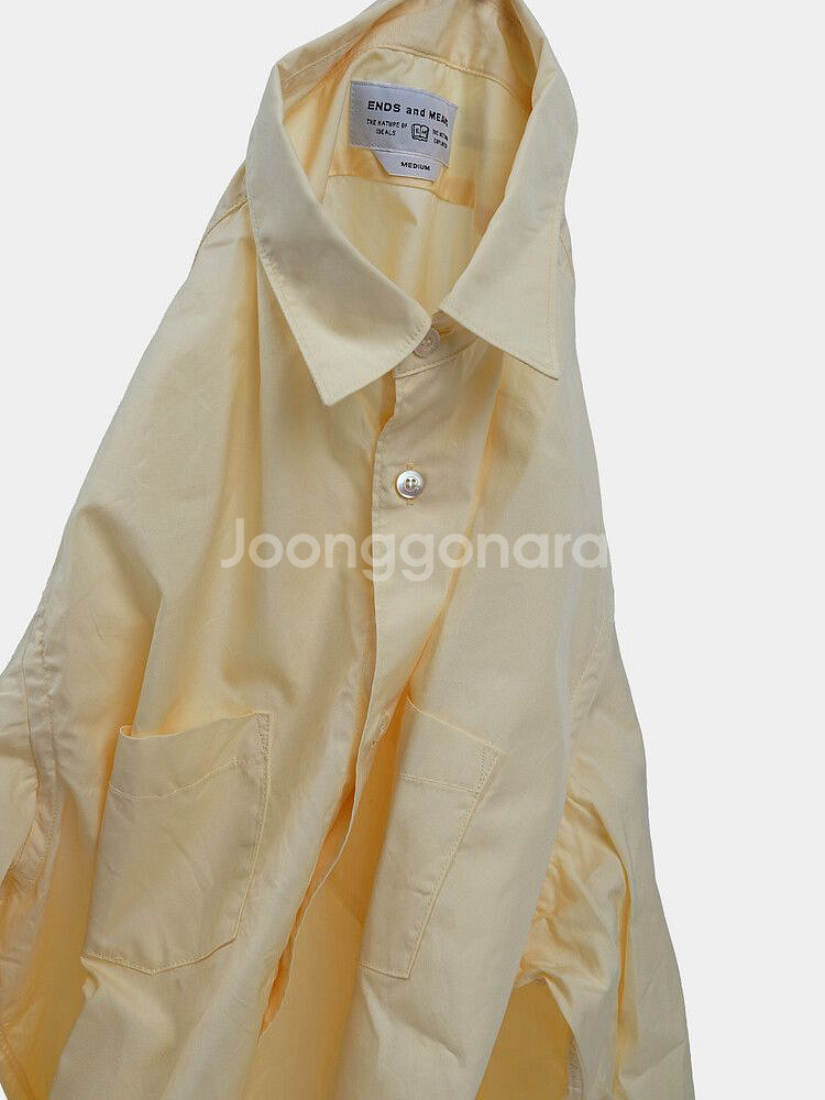 엔즈앤드민즈 올더스셔츠(light yellow -XL)--3