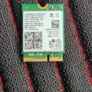 인텔 ax201 무선랜카드