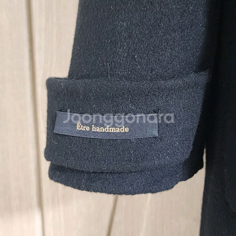 (상태좋음) 에뜨레몽크 핸드메이드 롱코트--2
