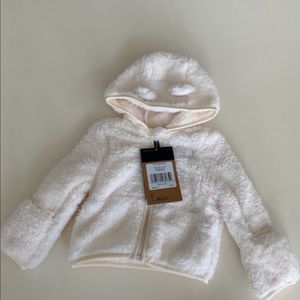 노스페이스 베이비 베어 풀집 후디 (3-6m)