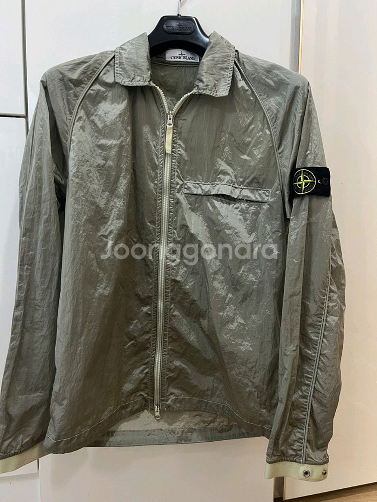 23fw 스톤아일랜드 나일론메탈그린자켓 (새상품급)--0