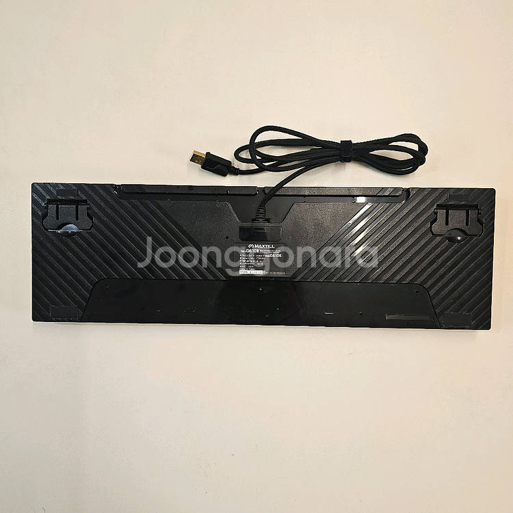 청축 게이밍 키보드 (맥스틸 TRON G610K)--4