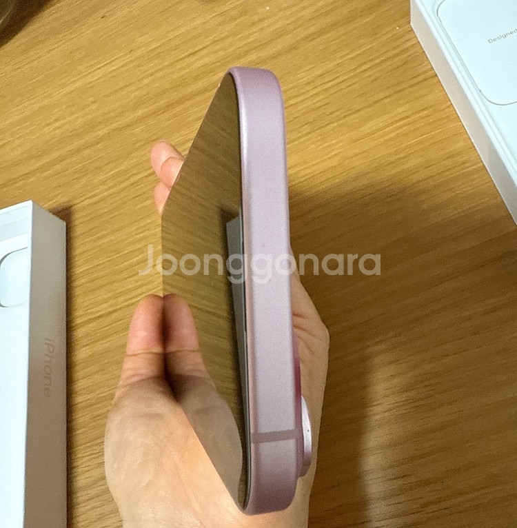 아이폰 15 핑크 256GB 플러스 판매 / 신주쿠구입--6