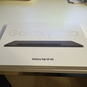 미개봉 갤럭시 탭 S9 5G 256GB 판매
