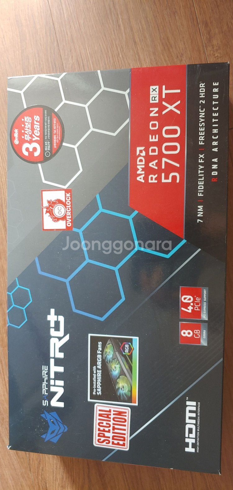 사파이어 RX 5700 XT NITRO+SE--1