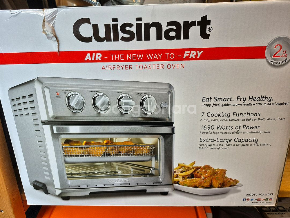 쿠진아트 에어프라이어 오븐 TOA-60KR--0