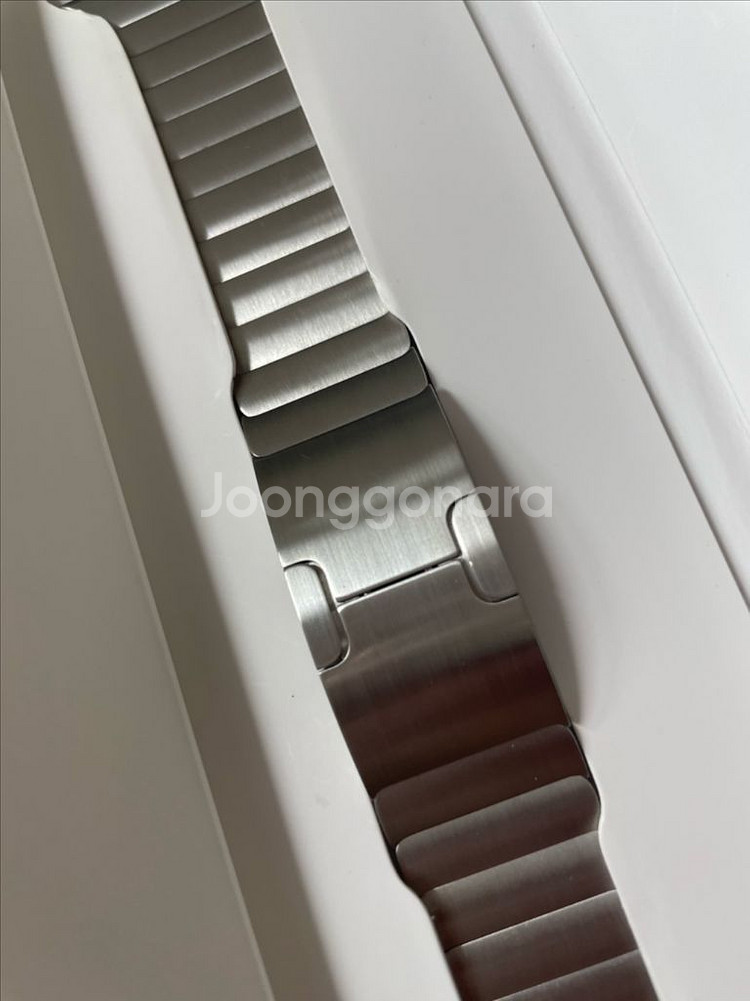 애플워치 링크브레이슬릿 38mm 실버 SS급--2