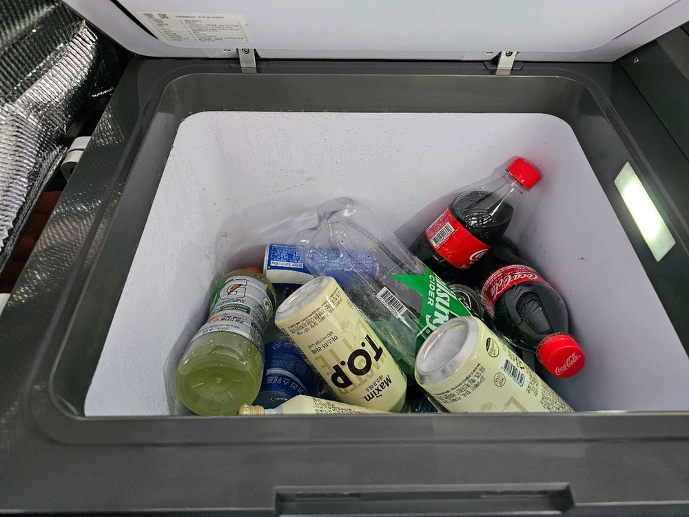 나리모드 38L 캠핑용 차량용 냉장고 제빙기 이미지