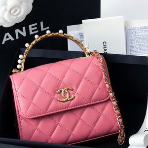 샤넬 탑핸들 미니백