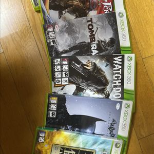 Xbox360 게임 cd