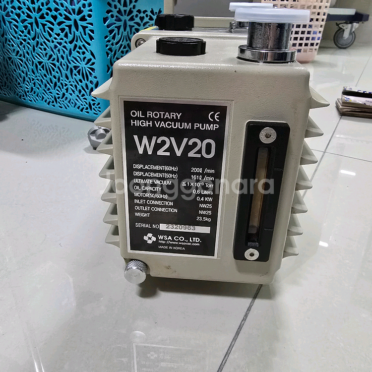 WSA W2V20 진공펌프--2