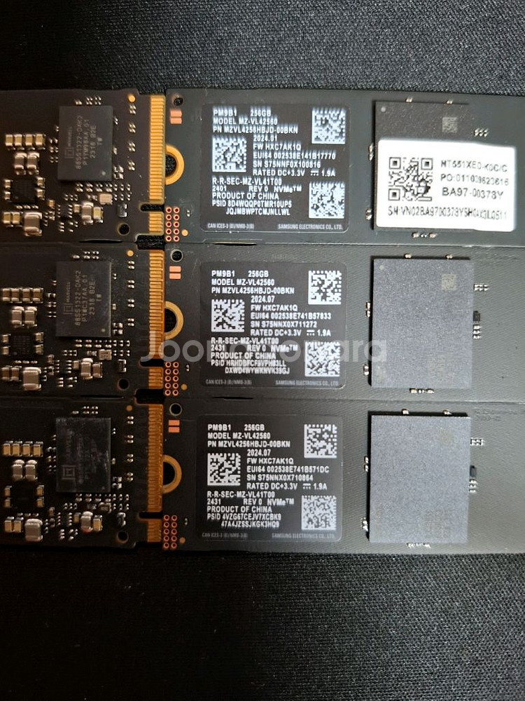 삼성 PM9B1 M.2 NVME SSD 256GB--2