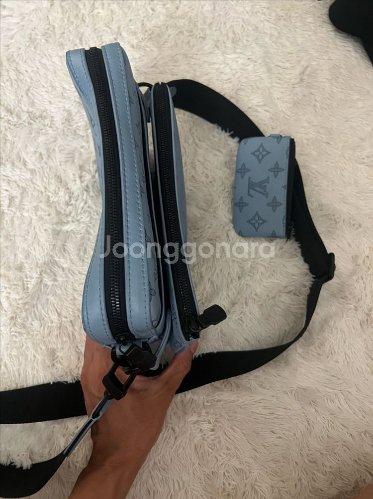 루이비통 트리오 메신저백 풀세트--2