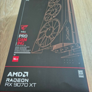 AMD Radeon RX 9070 XT 그래픽 미개봉