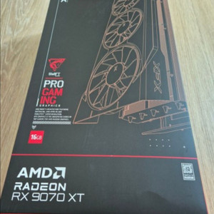 AMD Radeon RX 9070 XT 그래픽 미개봉