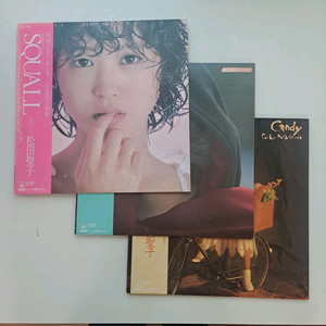 마츠다 세이코 3장 세트 LP(1+4+6집)