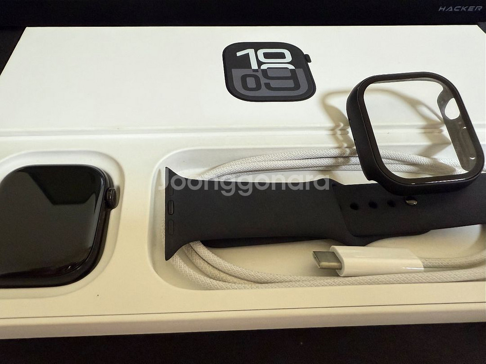애플워치10 46mm gps 제트블랙--0