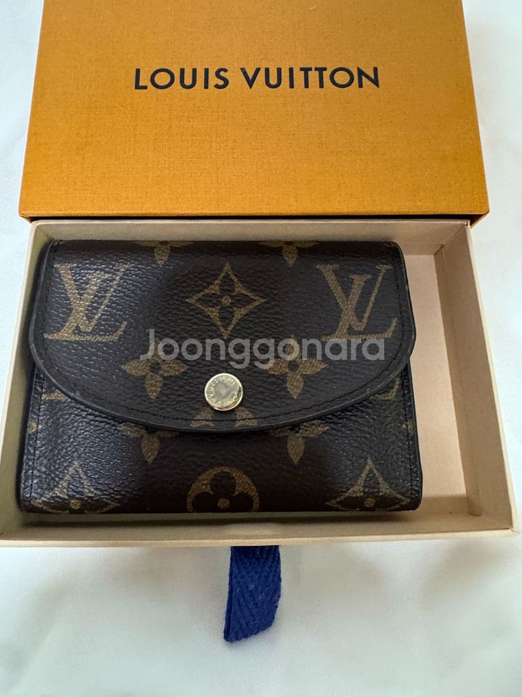 루이비통 모노그램 카드지갑 로잘린 여성용입니다--0