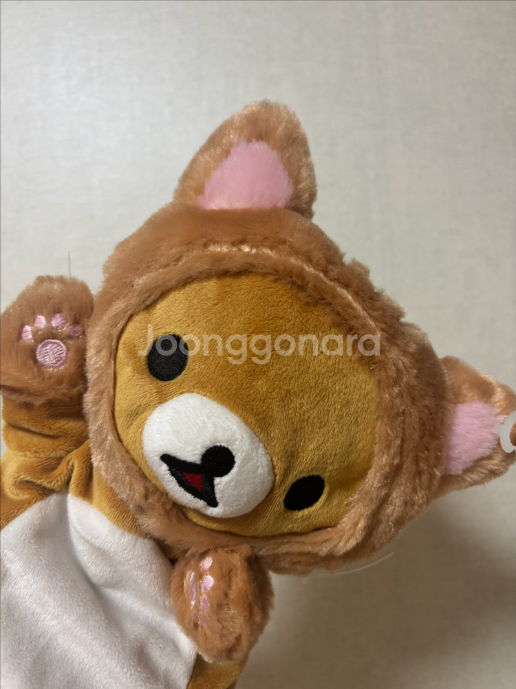 고전 산엑스 리락쿠마 핸드퍼펫 인형--0