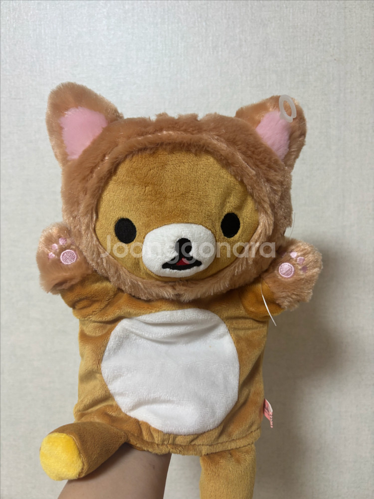 고전 산엑스 리락쿠마 핸드퍼펫 인형--1