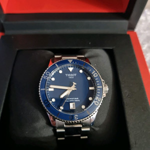 티쏘씨스타1000 청판(풀박)40mm 쿼츠
