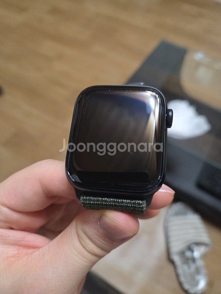 애플워치se2 미드나이트 44mm--4