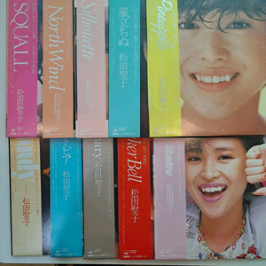 마츠다 세이코 10장 세트 (1집-10집)
