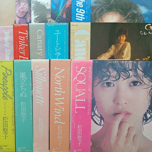 마츠다 세이코 15장 세트(1-15집) LP