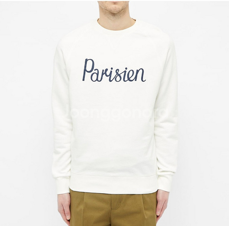 (새상품) 메종키츠네 파리지앵 맨투맨 2xl사이즈--0