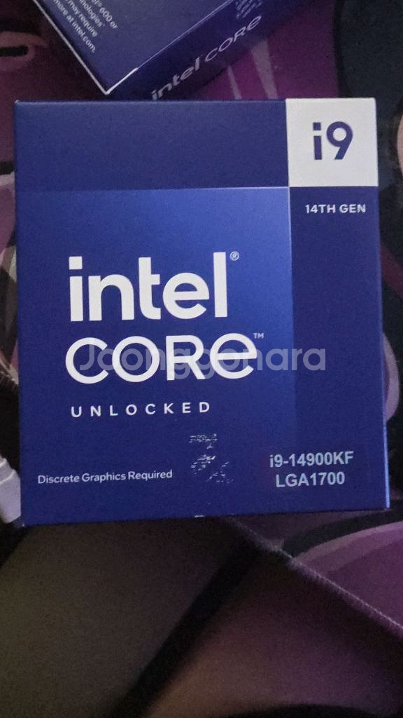미개봉 I9 14900KF CPU 2개 팝니다.--1