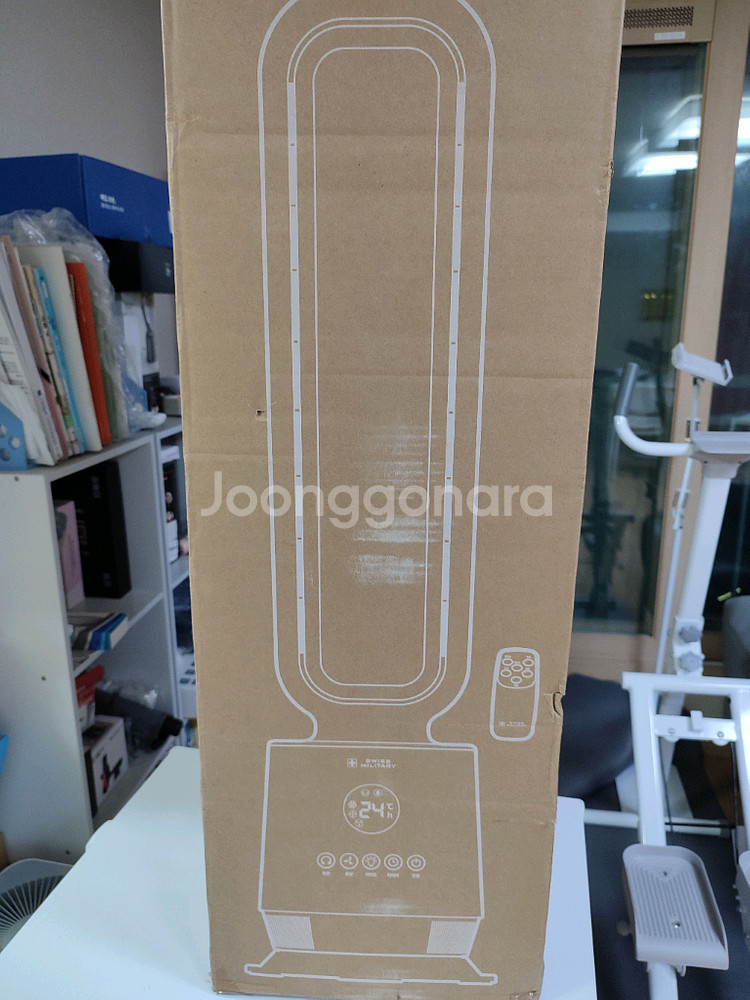 환불가능)새상품)스위스밀리터리 블랑 날개없는 선풍기--4