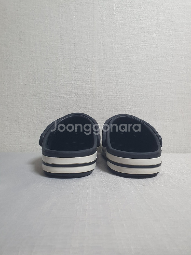 택포가 230mm 크록스 샌들 바야밴드 클로그 블랙--3